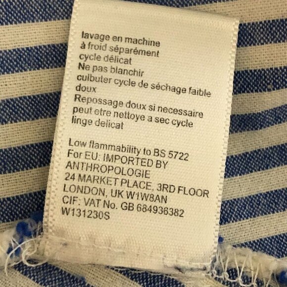 LILIS CLOSET Anthropologie Striped Blouse - Picture 8 of 10